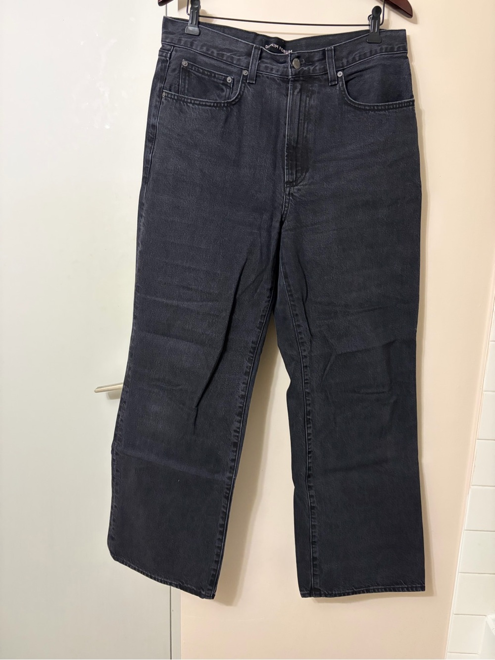 Aritzia Denim Forum Farrah Black Jeans